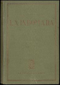 La indomada (Novela) / J. H. Rosny ; prólogo de Vicente Blasco Ibáñez, versión española de Carmen de Burgos (Colombine) | Biblioteca Virtual Miguel de Cervantes