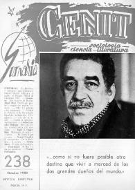 Cenit : Revista de Sociología, Ciencia y Literatura. Año XXXIII, núm. 238, octubre 1983 | Biblioteca Virtual Miguel de Cervantes