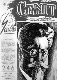 Cenit : Revista de Sociología, Ciencia y Literatura. Año XXXVI, núm. 246, junio 1986 | Biblioteca Virtual Miguel de Cervantes