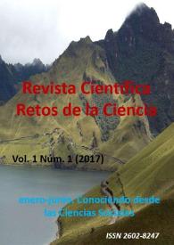 Revista Científica Retos de la Ciencia. Vol. 1, núm. 1 (2017) | Biblioteca Virtual Miguel de Cervantes