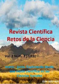 Revista Científica Retos de la Ciencia. Vol. 2, núm. 3 (2018) 	 | Biblioteca Virtual Miguel de Cervantes