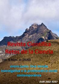 Revista Científica Retos de la Ciencia. Vol. 4, núm. 8 (2020) 	 | Biblioteca Virtual Miguel de Cervantes