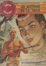 Los misterios de la India / por Emilio Salgari ; versión española de Carmen de Burgos ; obra ilustrada con 18 láminas de J. Passos | Biblioteca Virtual Miguel de Cervantes