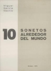 10 sonetos alrededor del mundo / Miguel García Mackle | Biblioteca Virtual Miguel de Cervantes