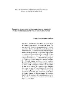 El delito de minería ilegal: principales aspectos sustantivos sobre el tipo base y sus agravantes / Daniel Osarim Huamán Castellares | Biblioteca Virtual Miguel de Cervantes