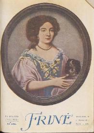 Friné. Revista femenina popular. Año I, núm. 16, mayo 1918. La belleza del pie | Biblioteca Virtual Miguel de Cervantes