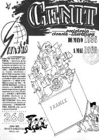 Cenit : Revista de Sociología, Ciencia y Literatura. Año XXXXII, núm. 268, junio 1993 | Biblioteca Virtual Miguel de Cervantes