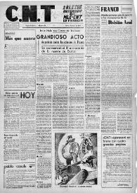 CNT : Boletín Interior del Movimiento Libertario Español en Francia. Segunda época, núm. 35, 30 de noviembre de 1945 | Biblioteca Virtual Miguel de Cervantes