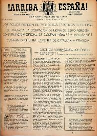 ¡Arriba España! (Manila, Filipinas). Núm. 247, 5 de noviembre de 1938 | Biblioteca Virtual Miguel de Cervantes