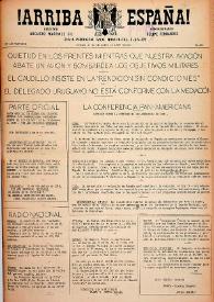 ¡Arriba España! (Manila, Filipinas). Núm. 273, 17 de diciembre de 1938 | Biblioteca Virtual Miguel de Cervantes