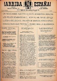 ¡Arriba España! (Manila, Filipinas). Núm. 275, 20 de diciembre de 1938 | Biblioteca Virtual Miguel de Cervantes