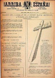 ¡Arriba España! (Manila, Filipinas). Suplemento, 24 de diciembre de 1938 | Biblioteca Virtual Miguel de Cervantes