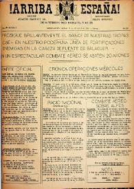 ¡Arriba España! (Manila, Filipinas). Núm. 282, 29 de diciembre de 1938 | Biblioteca Virtual Miguel de Cervantes