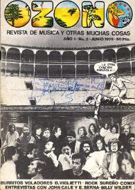 Ozono : revista de música y otras muchas cosas. Núm. 2, junio 1975 | Biblioteca Virtual Miguel de Cervantes