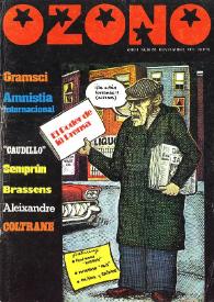 Ozono : revista de música y otras muchas cosas. Núm. 26, noviembre 1977 | Biblioteca Virtual Miguel de Cervantes