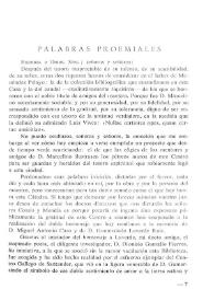 Palabras proemiales / Ignacio Aguilera | Biblioteca Virtual Miguel de Cervantes