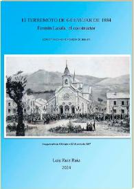 El terremoto de Güevéjar de 1884. Fermín Lasala, el constructor / Luis Ruiz Ruiz | Biblioteca Virtual Miguel de Cervantes