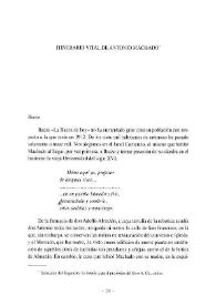 Itinerario vital de Antonio Machado  / Jacinto López Gorgé    | Biblioteca Virtual Miguel de Cervantes