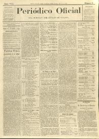 Periódico Oficial del Gobierno del Estado de Oaxaca. Tomo VIII, núm. 3, 8 de enero de 1888 | Biblioteca Virtual Miguel de Cervantes