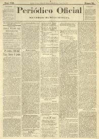 Periódico Oficial del Gobierno del Estado de Oaxaca. Tomo VIII, núm. 10, 2 de febrero de 1888 | Biblioteca Virtual Miguel de Cervantes