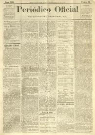 Periódico Oficial del Gobierno del Estado de Oaxaca. Tomo VIII, núm. 33, 22 de abril de 1888 | Biblioteca Virtual Miguel de Cervantes