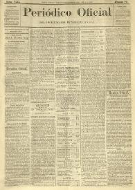 Periódico Oficial del Gobierno del Estado de Oaxaca. Tomo VIII, núm. 53, 1 de julio de 1888 | Biblioteca Virtual Miguel de Cervantes