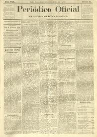 Periódico Oficial del Gobierno del Estado de Oaxaca. Tomo VIII, núm. 54, 5 de julio de 1888 | Biblioteca Virtual Miguel de Cervantes