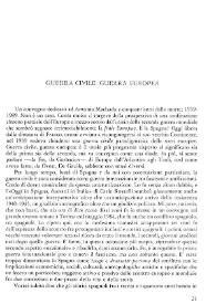 Guerra civile: guerra europea / Guido Quazza | Biblioteca Virtual Miguel de Cervantes