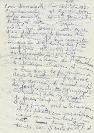 Original manuscrito de Viñes Soto, Elvira a Brody, Elaine. 1970-10-14 | Biblioteca Virtual Miguel de Cervantes