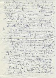 Original manuscrito de Viñes Soto, Elvira a Brody, Elaine. 1971-08-26 | Biblioteca Virtual Miguel de Cervantes