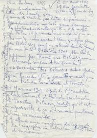 Original manuscrito de Viñes Soto, Elvira a Brody, Elaine. 1973-08-25 | Biblioteca Virtual Miguel de Cervantes