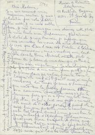 Original manuscrito de Viñes Soto, Elvira a Brody, Elaine. 1975-02-12 | Biblioteca Virtual Miguel de Cervantes