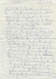 Original manuscrito de Viñes Soto, Elvira a Brody, Elaine. 1983-10-04 | Biblioteca Virtual Miguel de Cervantes