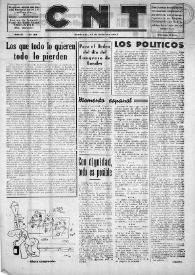 CNT : Órgano Oficial del Comité Nacional del Movimiento Libertario en Francia [Primera época]. Año II, núm. 23, 17 de febrero de 1945 | Biblioteca Virtual Miguel de Cervantes