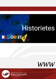 Historietes (1993) [Ficha de espectáculo] | Biblioteca Virtual Miguel de Cervantes