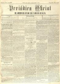 Periódico Oficial del Gobierno del Estado Libre y Soberano de Oaxaca. Primera época, año III, Tomo IV, núm. 66, agosto 20 de 1884 | Biblioteca Virtual Miguel de Cervantes