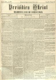 Periódico Oficial del Gobierno del Estado Libre y Soberano de Oaxaca. Primera época, año III, Tomo IV, núm. 75, setiembre 20 de 1884 | Biblioteca Virtual Miguel de Cervantes