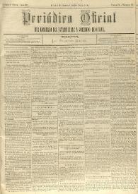 Periódico Oficial del Gobierno del Estado Libre y Soberano de Oaxaca. Primera época, año III, Tomo IV, núm. 83, octubre 18 de 1884 | Biblioteca Virtual Miguel de Cervantes