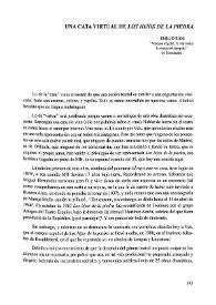 Una cata virtual de "Los hijos de la piedra" / Emilio Ríos | Biblioteca Virtual Miguel de Cervantes