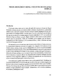 Miguel Hernández y Rusia: encuentro de dos almas gemelas / Andrés Santana Arribas | Biblioteca Virtual Miguel de Cervantes