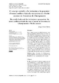 El "cuerpo estéril" y la invitación a la posesión: el tenso conflicto hacia la vía unitiva en "Noche oscura" de Ernestina de Champourcin  / Jorge Chen Sham | Biblioteca Virtual Miguel de Cervantes