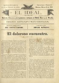 El Ideal : revista literaria y de variedades dedicada al bello sexo y al pueblo. Tomo I, núm. 11, 31 de marzo de 1904 | Biblioteca Virtual Miguel de Cervantes