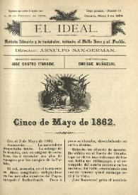 El Ideal : revista literaria y de variedades dedicada al bello sexo y al pueblo. Tomo I, núm. 16, 5 de mayo de 1904 | Biblioteca Virtual Miguel de Cervantes