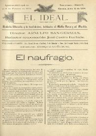 El Ideal : revista literaria y de variedades dedicada al bello sexo y al pueblo. Tomo I, núm. 21, 12 de junio de 1904 | Biblioteca Virtual Miguel de Cervantes