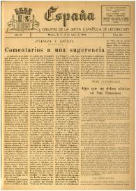 España : Órgano de la Junta Española de Liberación. Año II, núm. 68, 2 de junio de 1945 | Biblioteca Virtual Miguel de Cervantes