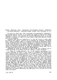 Ramón Menéndez Pidal: "Toponimia prerrománica hispana". Biblioteca Románica Hispánica. Editorial Gredos. Madrid, 1952. (316 págs. en 4.º) / Manuel Alvar | Biblioteca Virtual Miguel de Cervantes