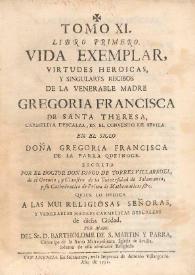 Libros en que están reatados [sic] diferentes quadernos physicos, medicos, astrologicos, poeticos, morales y mysticos, que años passados dio al publico en producciones pequeñas el Doctor Don Diego de Torres Villarroel... Tomo XI | Biblioteca Virtual Miguel de Cervantes