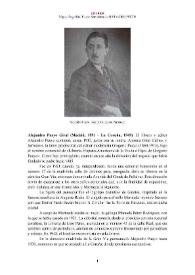 Alejandro Pueyo Giral [editor] (Madrid, 1891 - La Coruña, 1949) [Semblanza]  / Miguel Ángel Buil Pueyo | Biblioteca Virtual Miguel de Cervantes