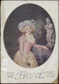 Friné. Revista femenina popular. Año I, núm. 20, junio 1918 | Biblioteca Virtual Miguel de Cervantes