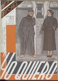 "Yo quiero": andanzas de un pobre chico, en tres actos / Carlos Arniches  | Biblioteca Virtual Miguel de Cervantes